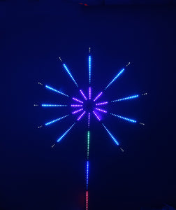 LED Fireworks Light With Digital Multi-function Light Bar Light