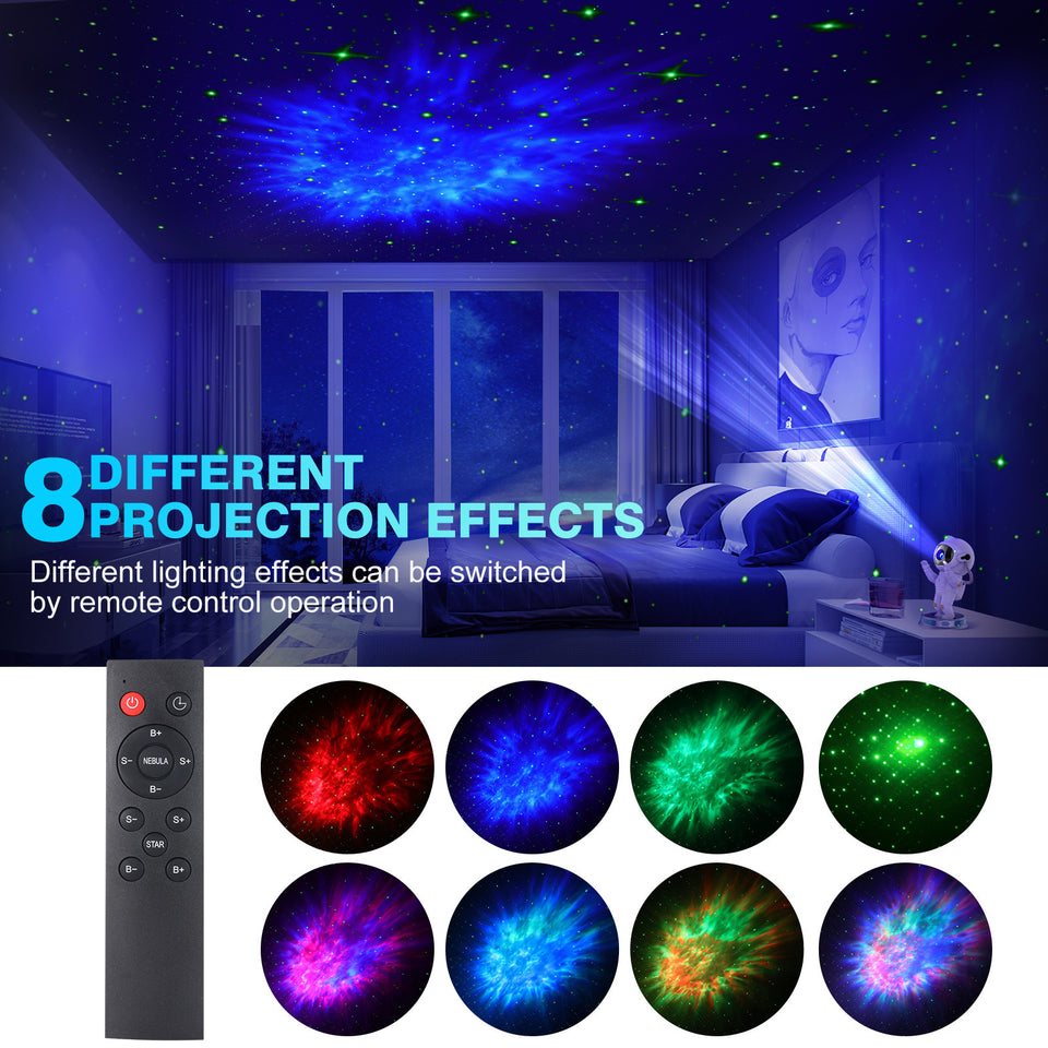 Exit Astronaut Starlight Projection Lamp Northern Lights Projector Small Night Bedroom Starry