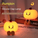 Cute Pumpkin Lamp – Small Silicone Night Light for Halloween & Everyday Ambiance