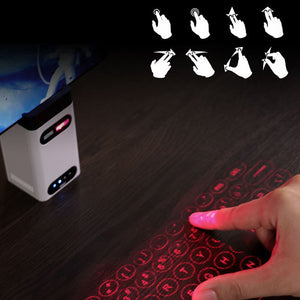 Projection Virtual Keyboard and Mouse – Innovative Touchless Typing for Everyday Use