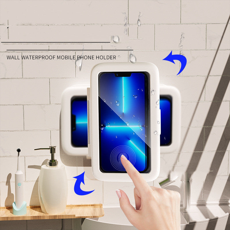 Shower Phone Box – Waterproof Phone Case for Hands-Free Use in the Bathroom & Kitchen